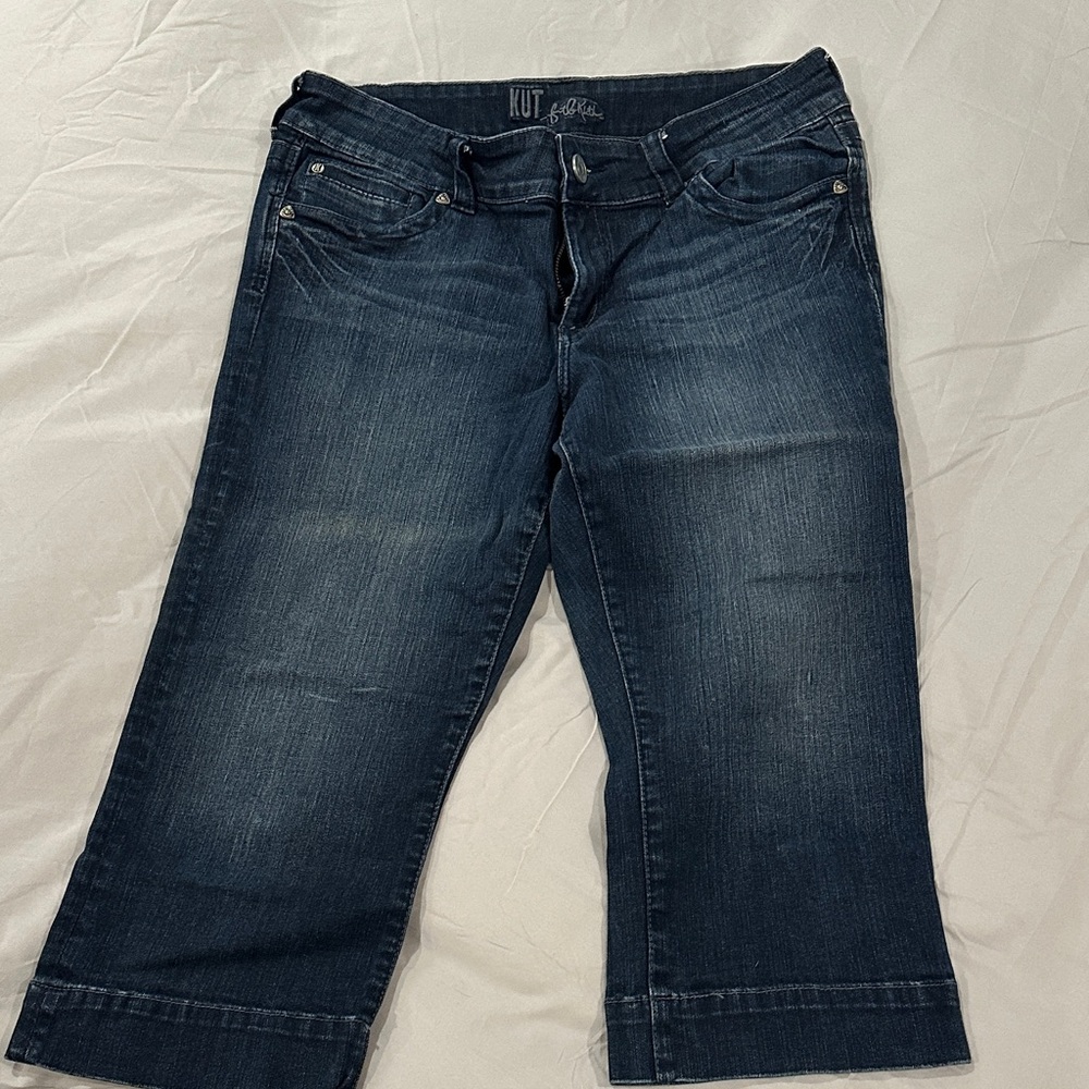Kut from the Kloth Indigo Ankle Jeans